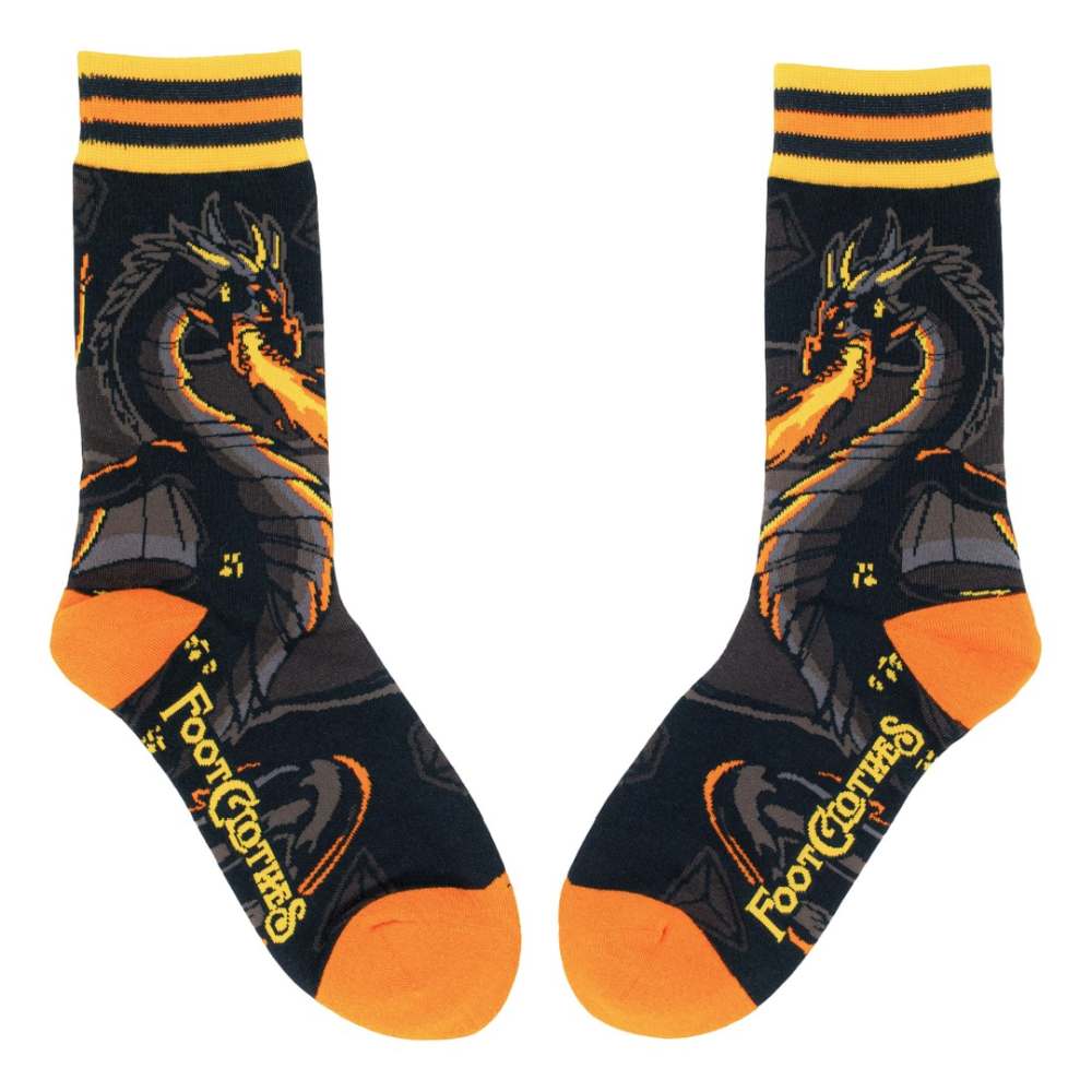 Footclothes - Dragon's Flame Socken - Mehrfarben